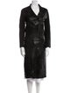 Giorgio Brato Leather Trench Coat