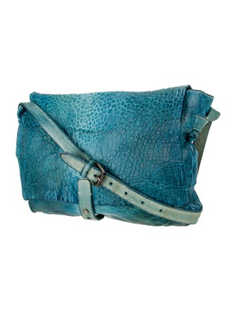 Giorgio Brato Leather Messenger Bag