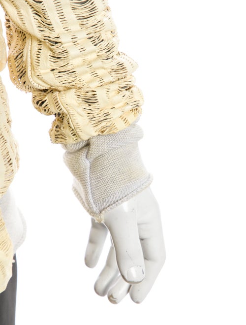 Giorgio Brato Leather Plaid Print Bomber Jacket