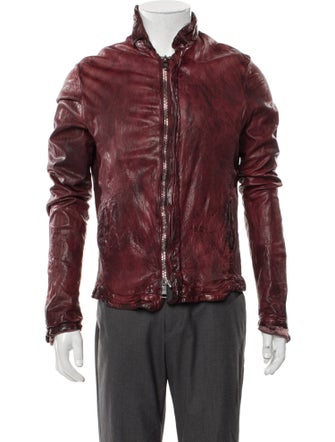 Giorgio Brato Leather Moto Jacket