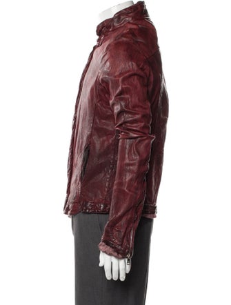 Giorgio Brato Leather Moto Jacket