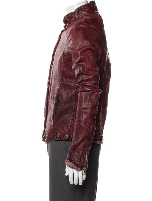 Giorgio Brato Leather Moto Jacket