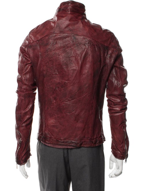 Giorgio Brato Leather Moto Jacket