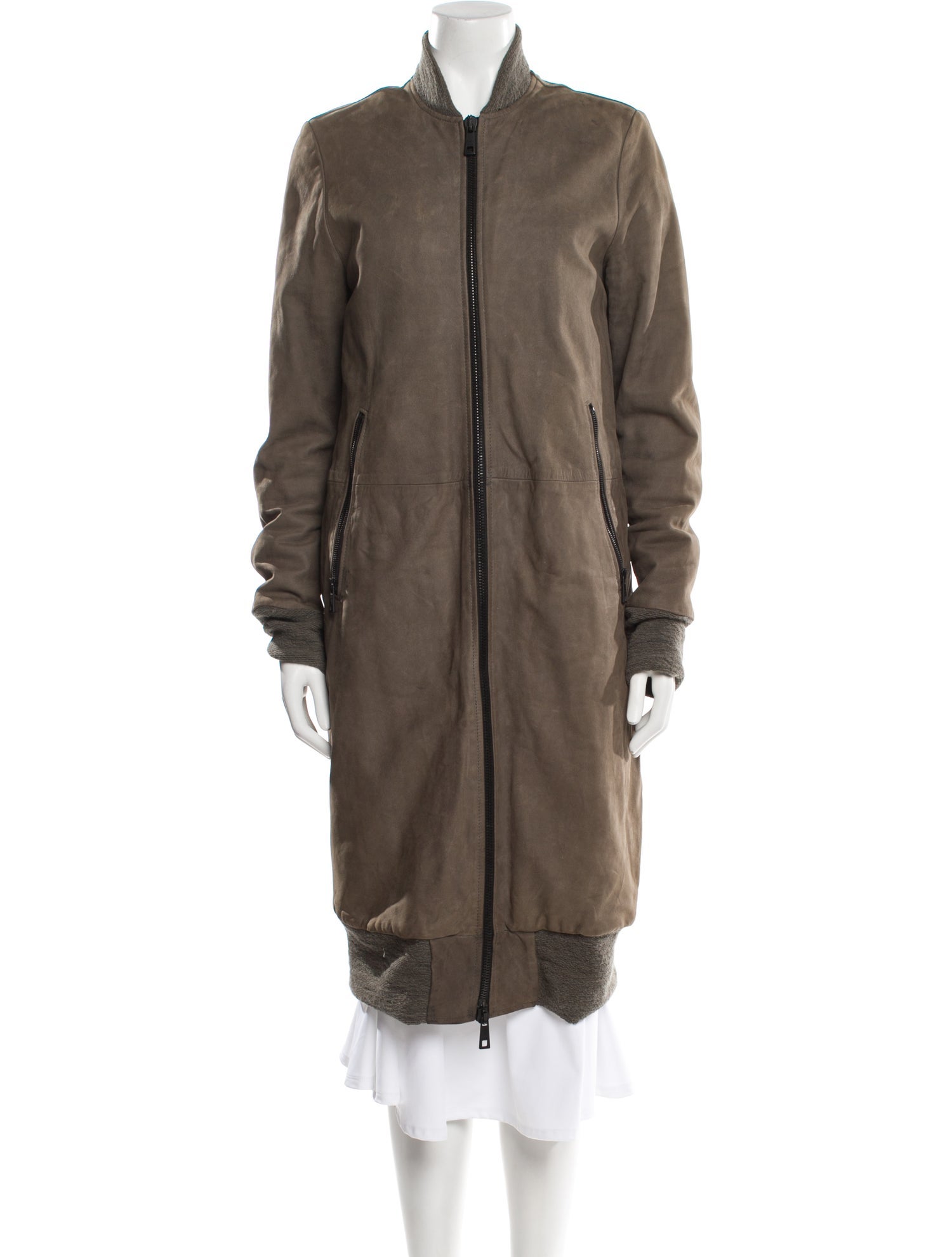 Giorgio Brato Leather Parka