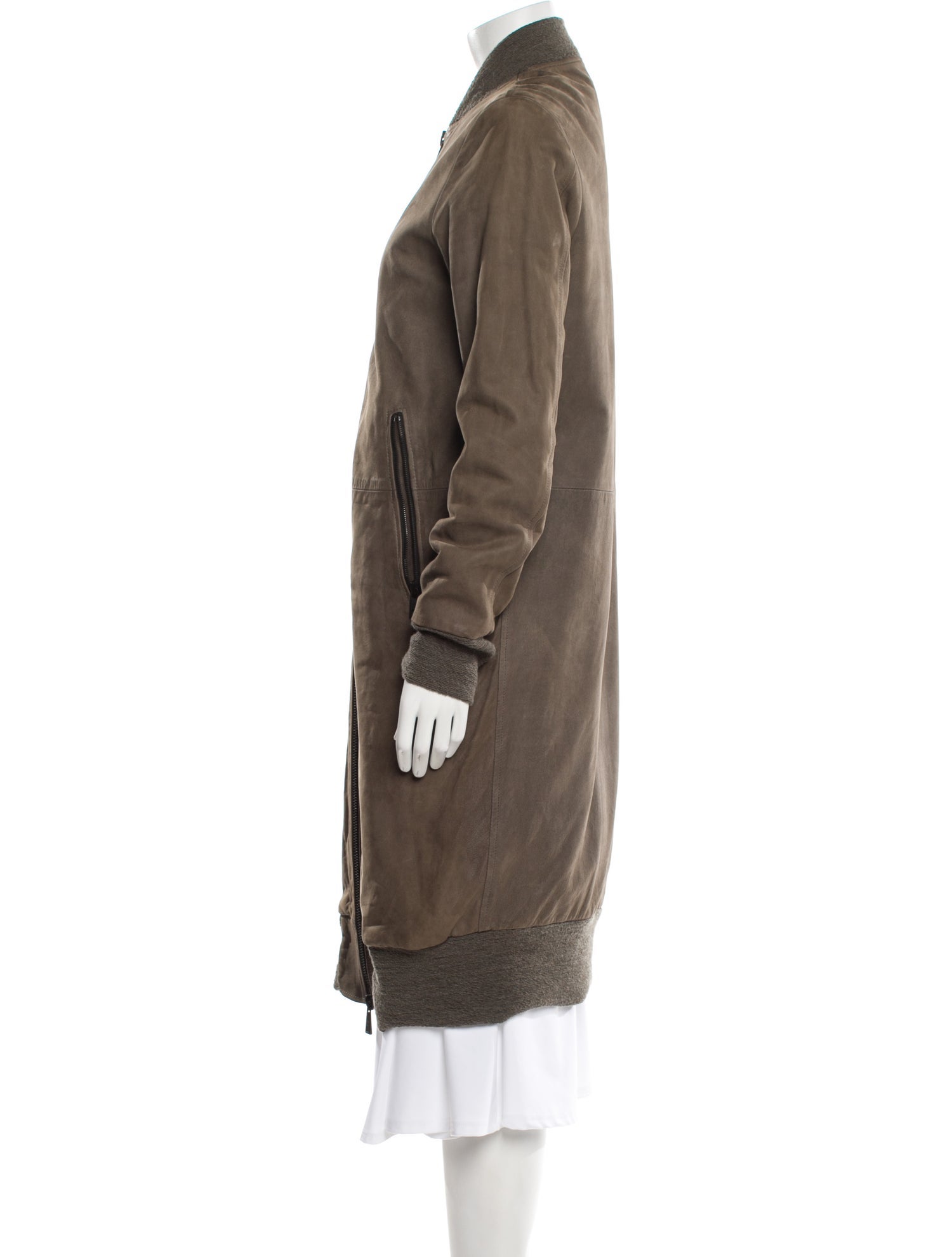 Giorgio Brato Leather Parka