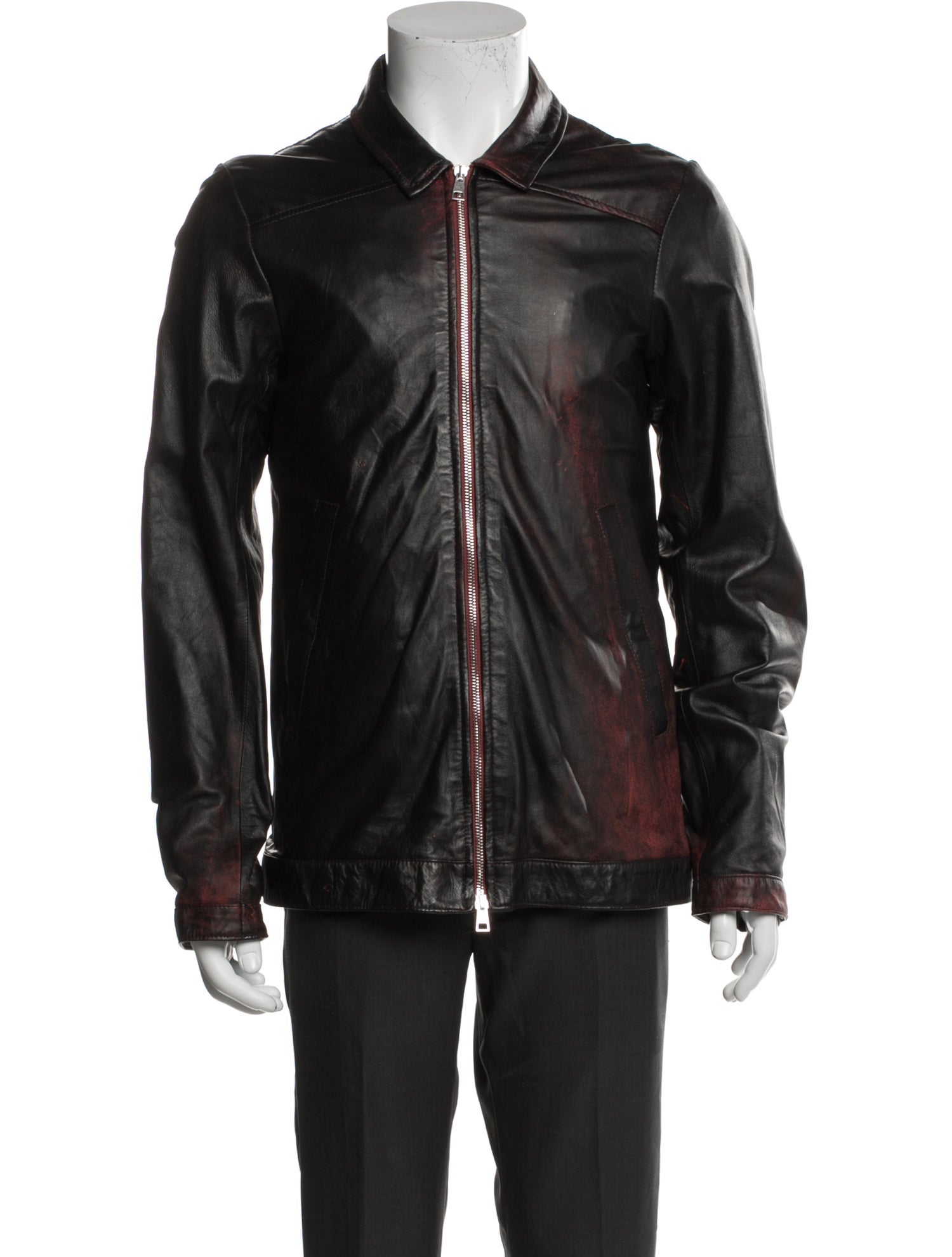 Giorgio Brato Leather Moto Jacket