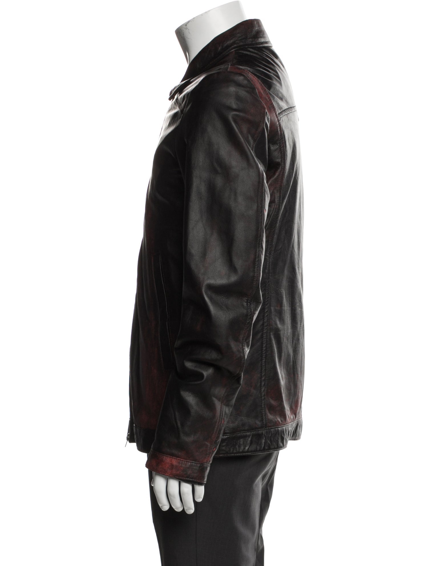 Giorgio Brato Leather Moto Jacket