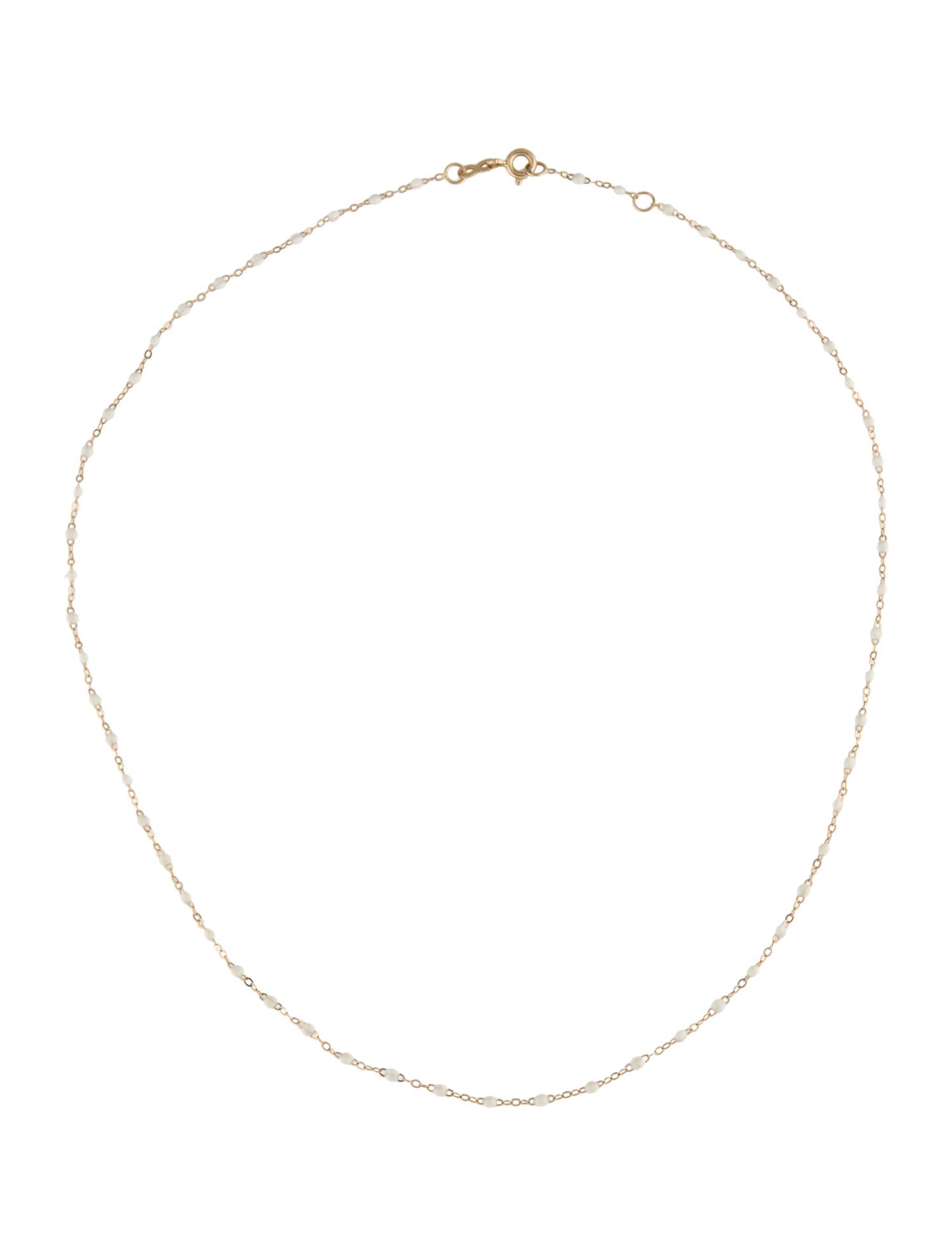 Gigi Clozeau 18K Enamel Classic Gigi Necklace