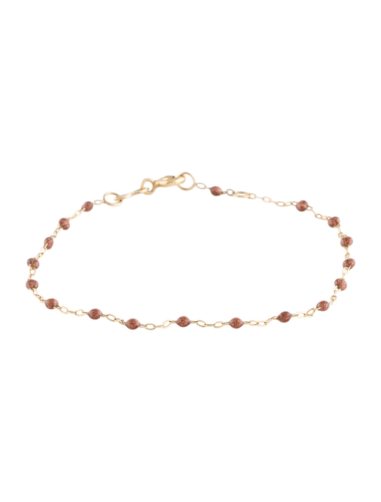 Gigi Clozeau 18K Copper Enamel Classic GG Bracelet