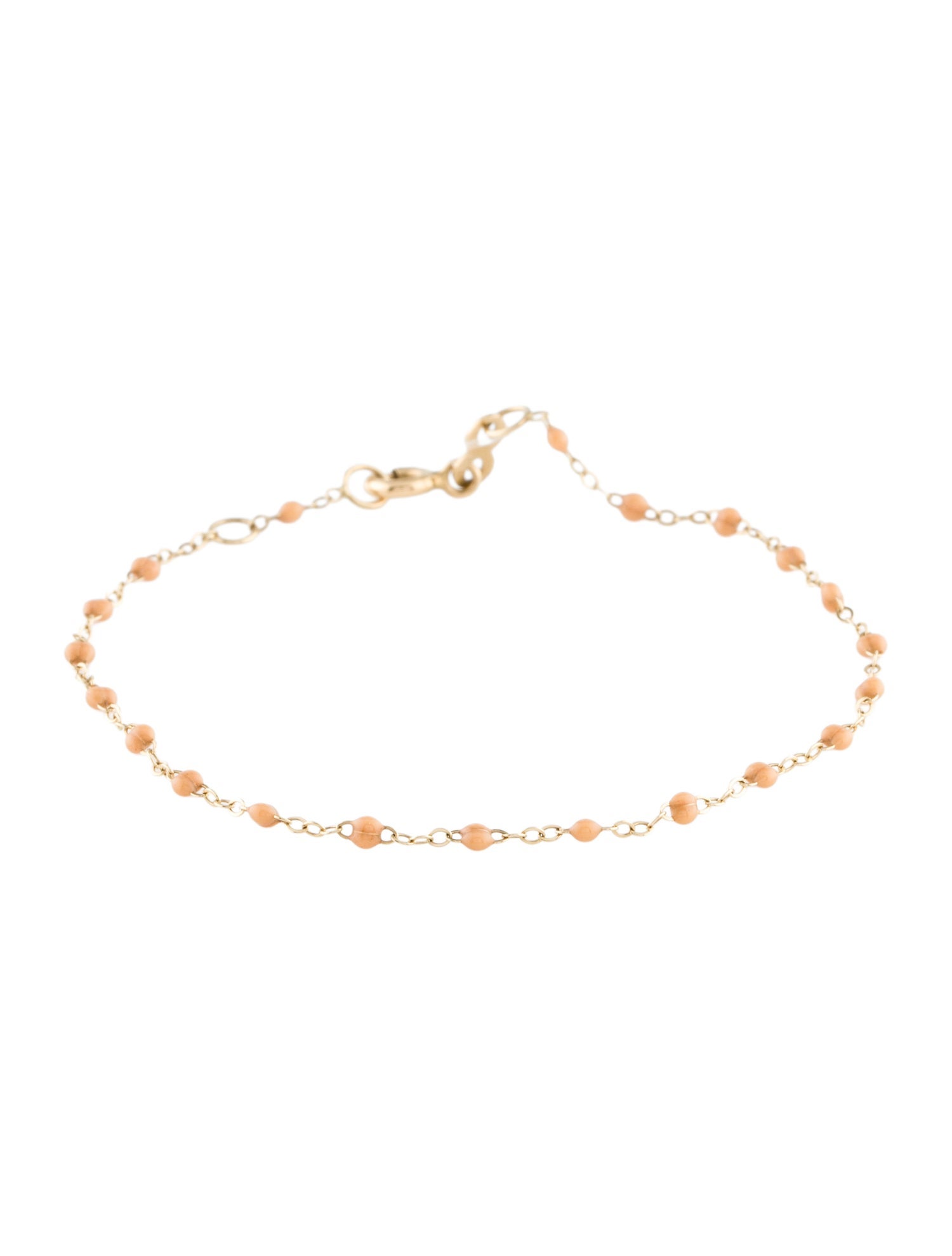 Gigi Clozeau 18K Enamel Classic Gigi Nude bracelet