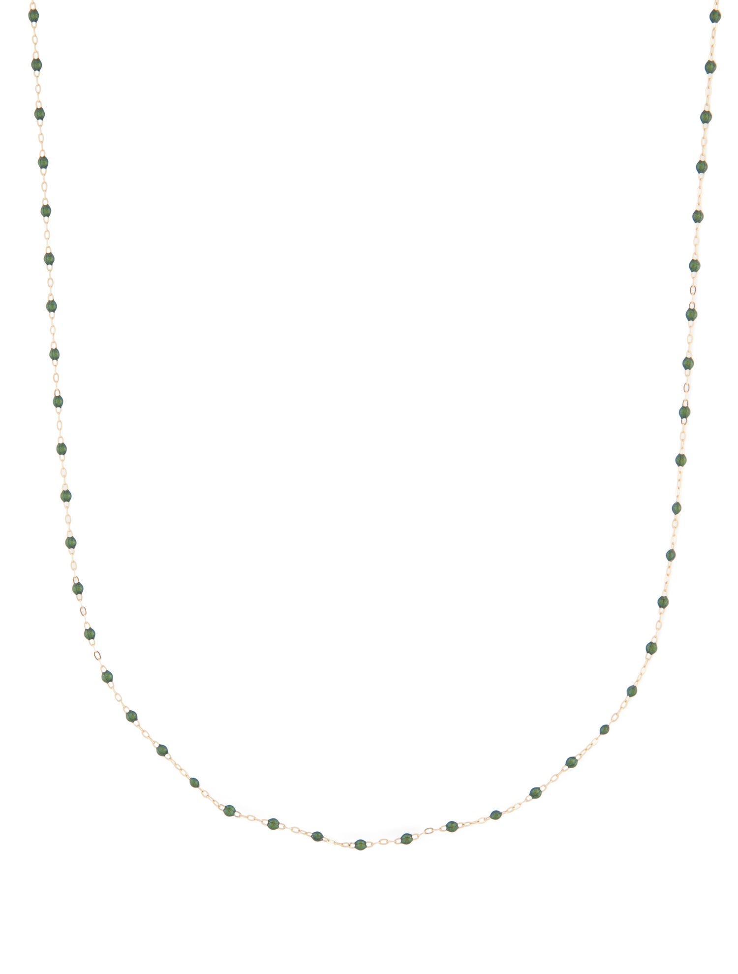 Gigi Clozeau 18K Resin Scarab Sautoir