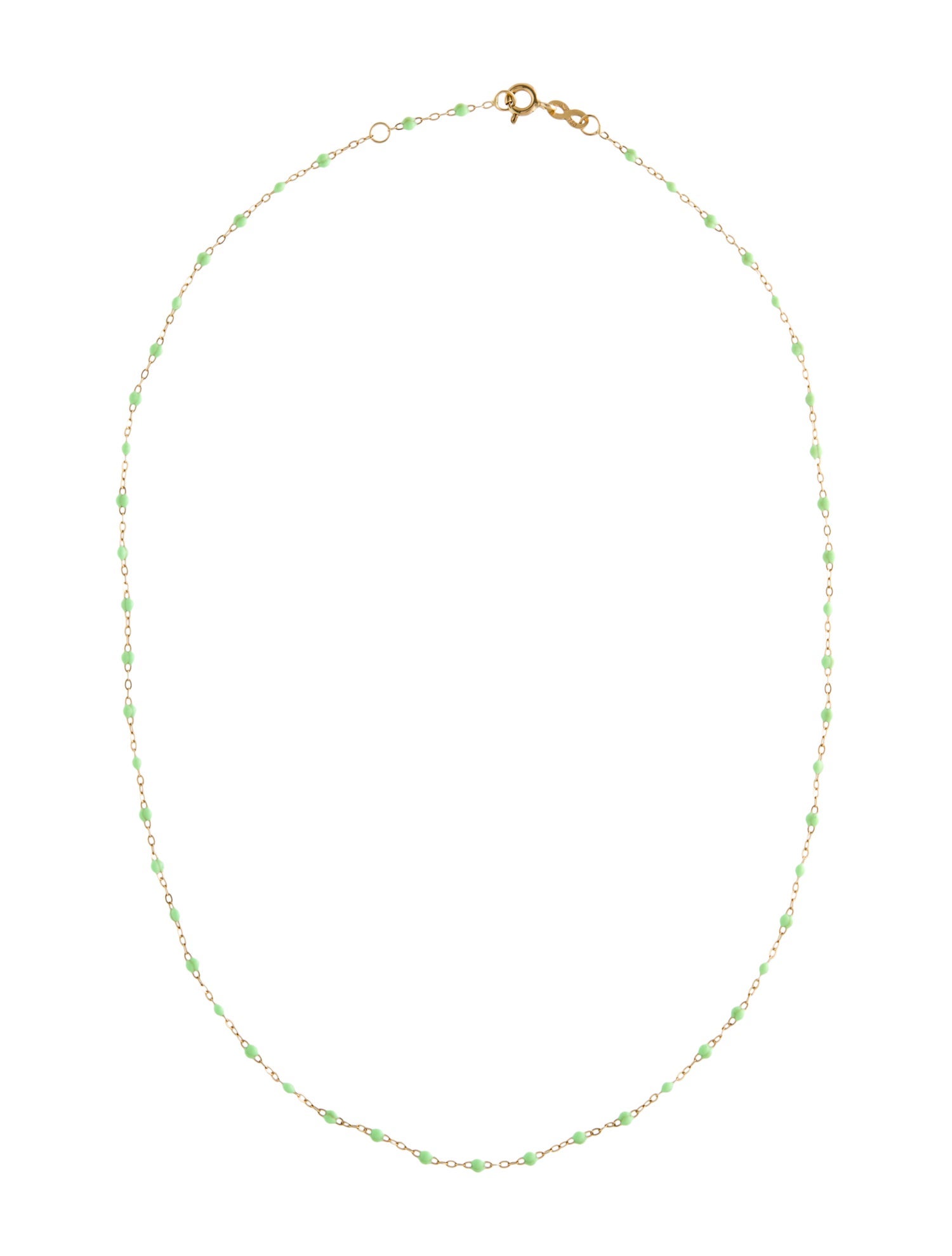 Gigi Clozeau 18K Classic Gigi Enamel Necklace