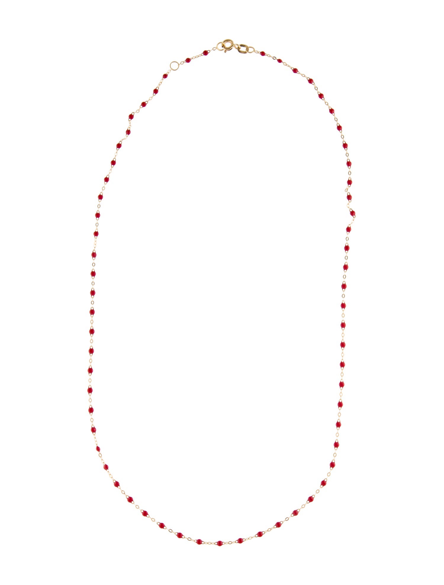 Gigi Clozeau 18K Classic Gigi Enamel Necklace