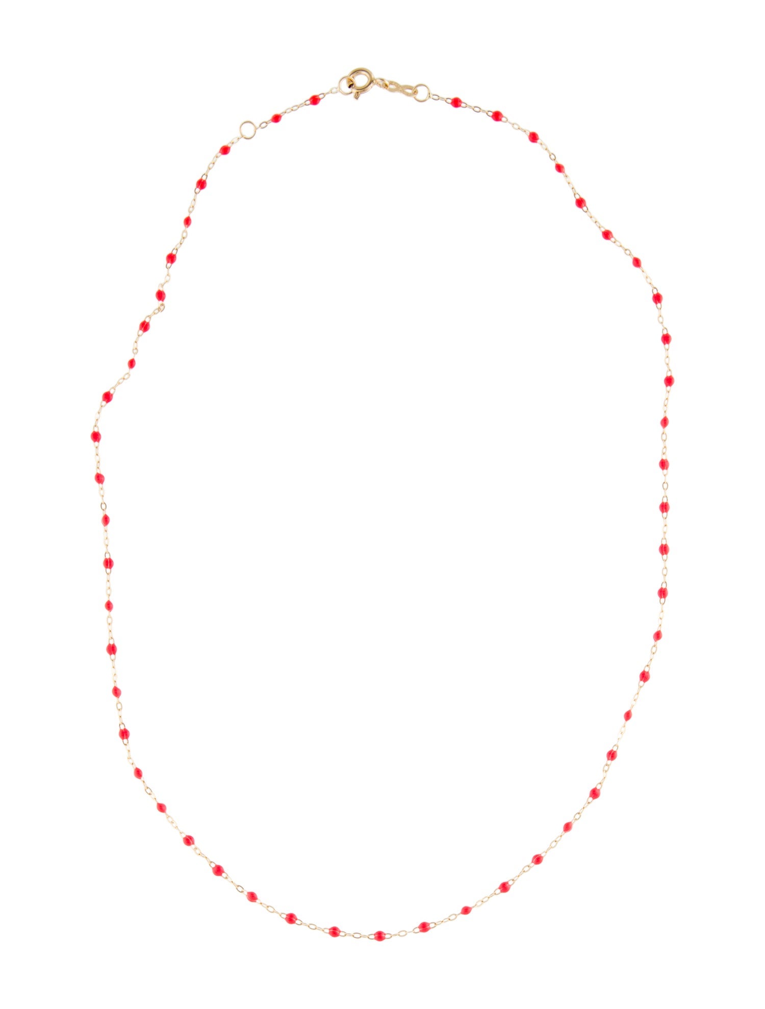 Gigi Clozeau 18K Classic Gigi Enamel Necklace