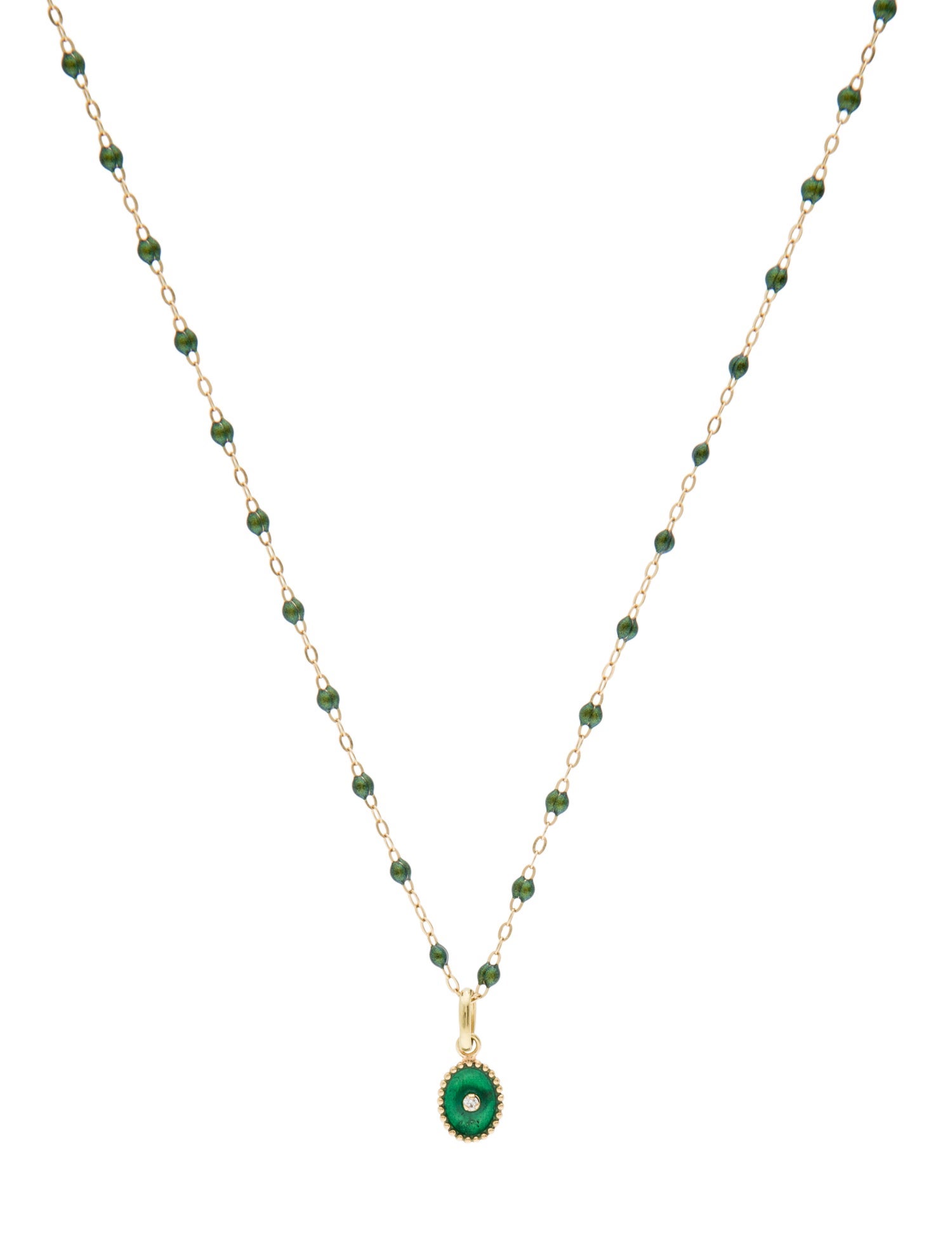 Gigi Clozeau 18K Diamond & Enamel Gigi North Star Pendant Necklace