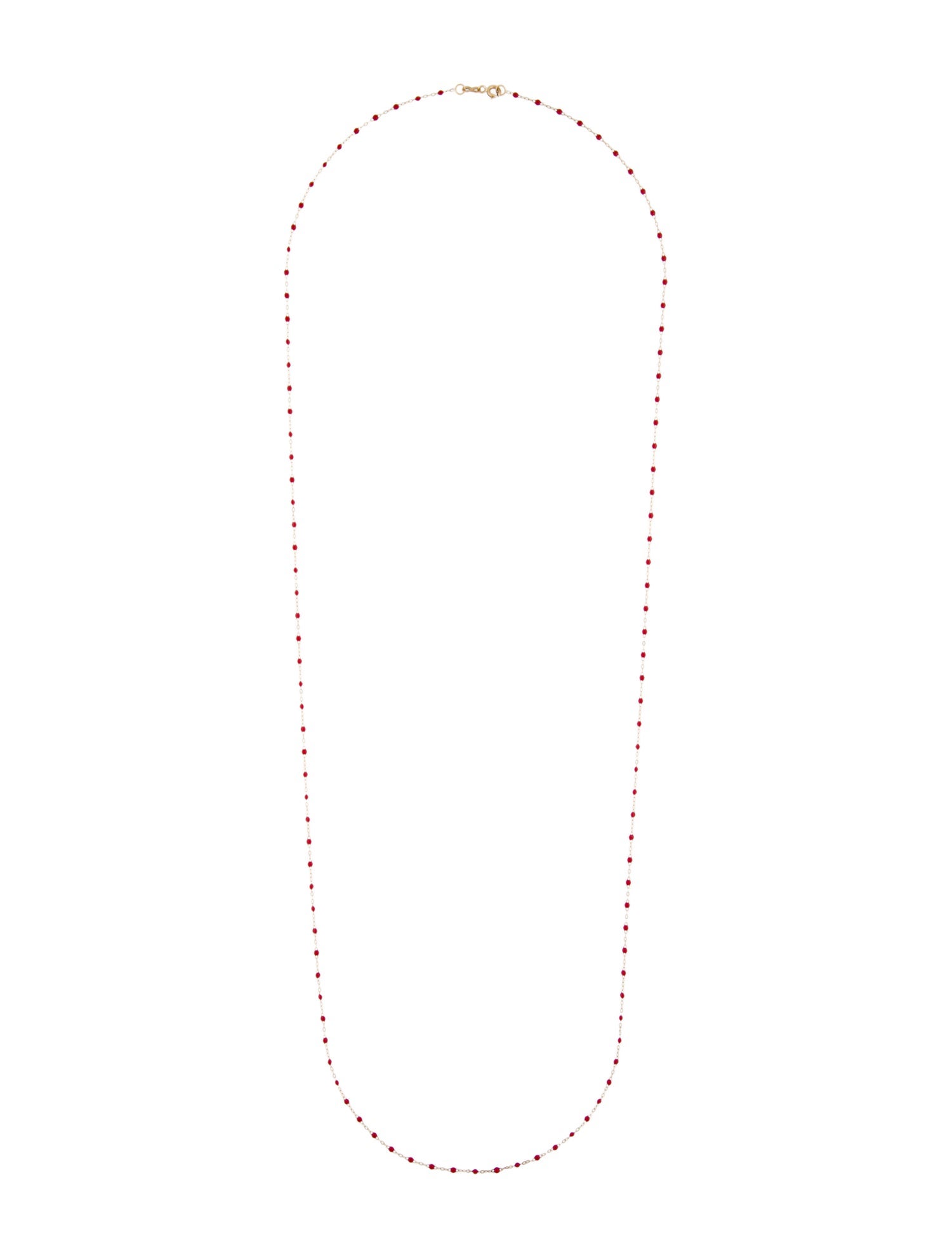 Gigi Clozeau 18K Cherry Sautoir Station Necklace