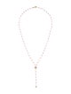 Gigi Clozeau 18K Diamond & Resin Lucky Classic Rosary Lavalier Necklace
