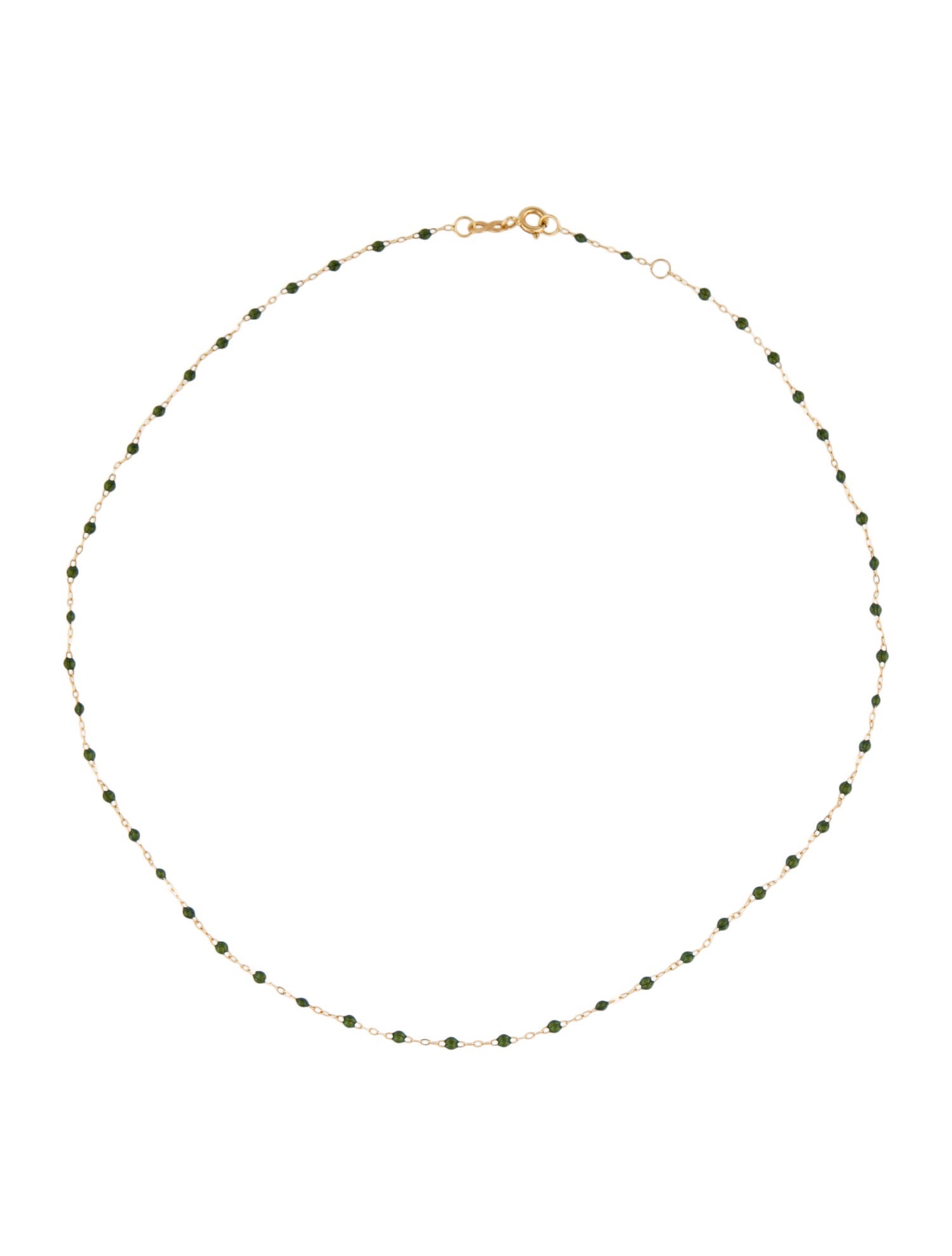 Gigi Clozeau 18K Classic Gigi Scarab Resin Necklace