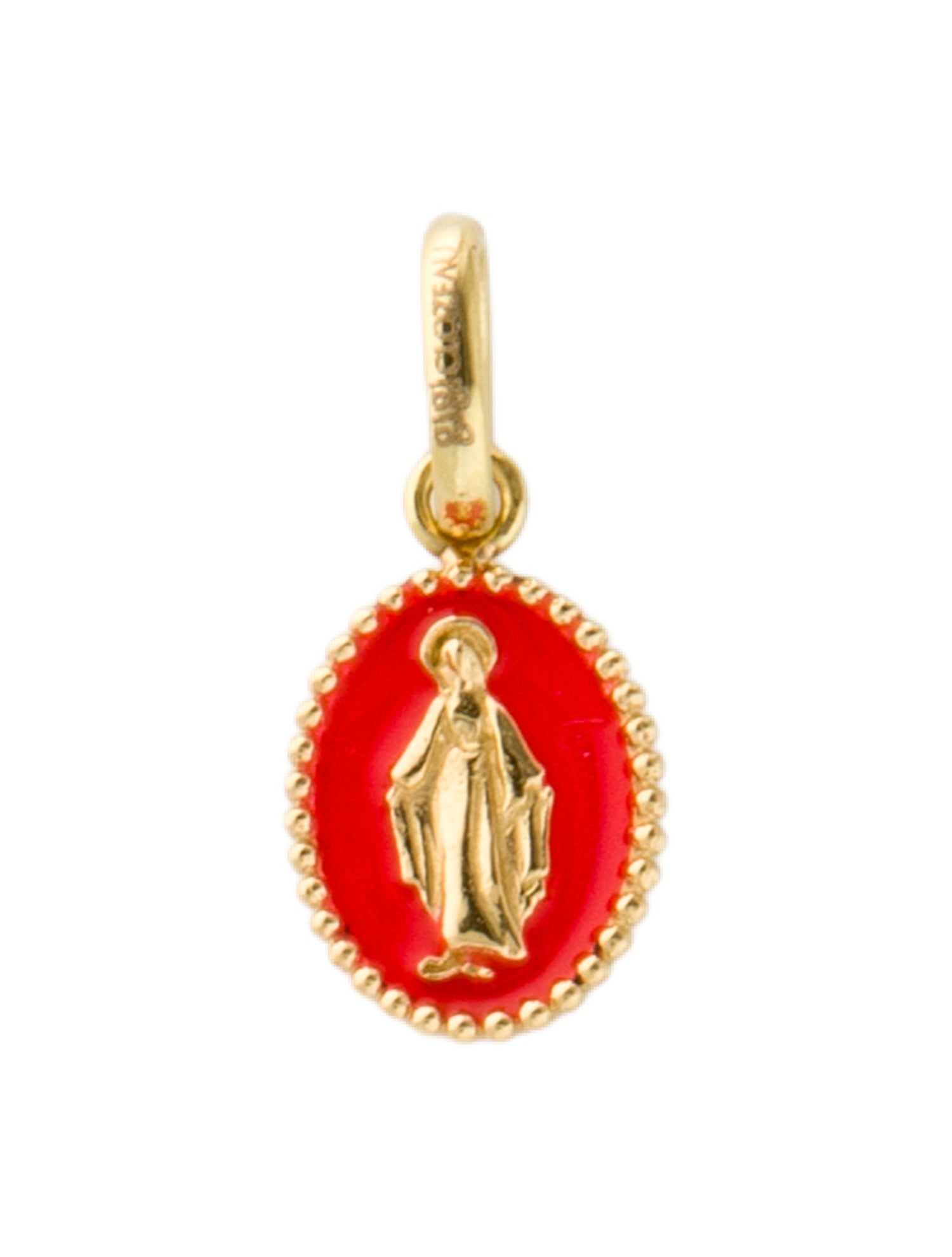 Gigi Clozeau 18K Resin Clozeau Madone pendant