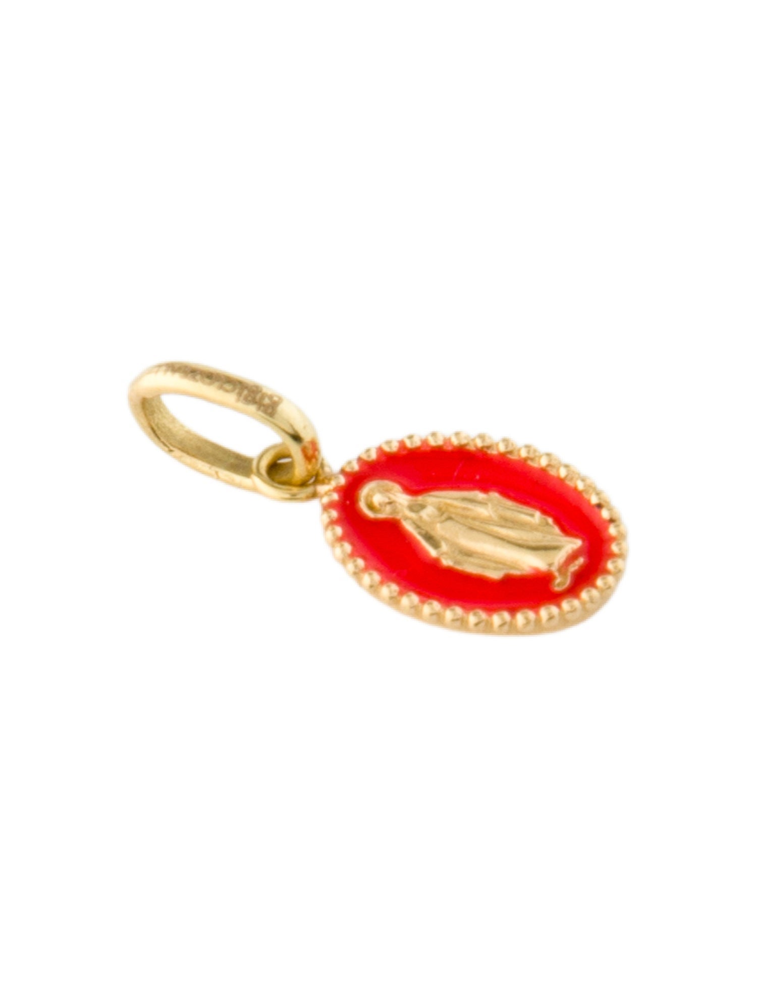 Gigi Clozeau 18K Resin Clozeau Madone pendant