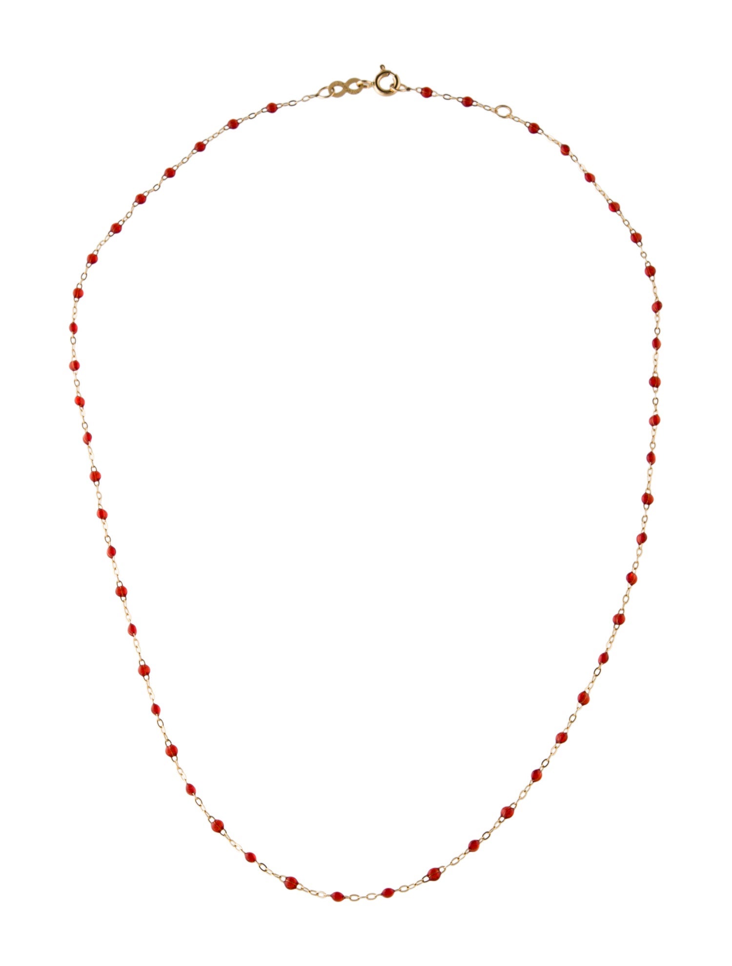 Gigi Clozeau 18K Enamel Classic Gigi Necklace