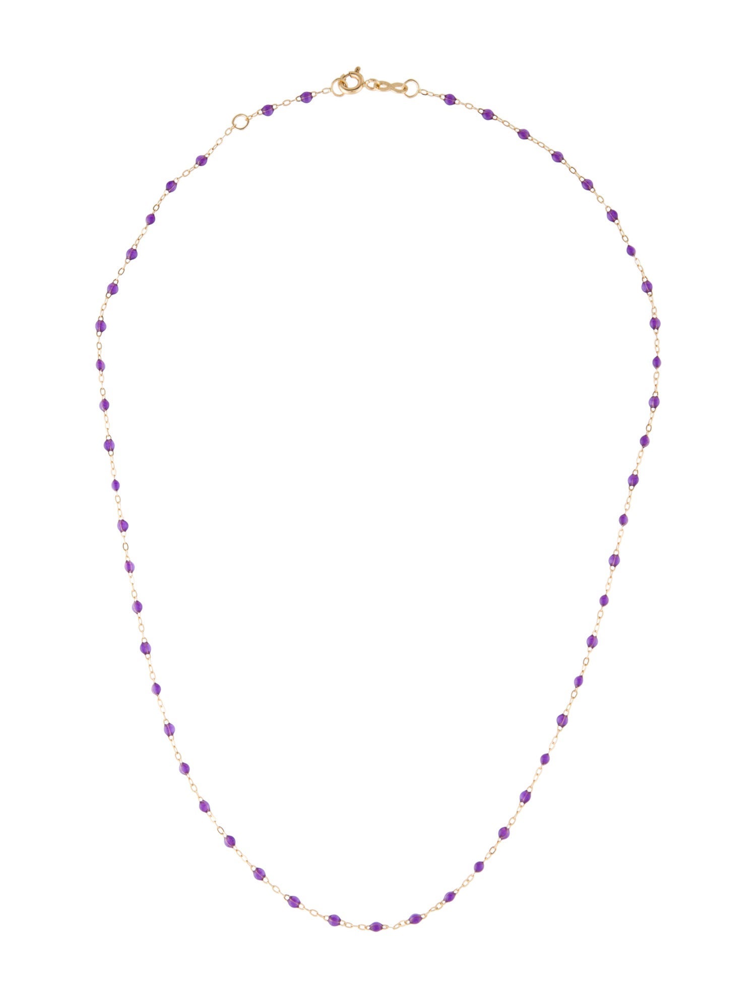 Gigi Clozeau 18K Classic Gigi Purple Necklace