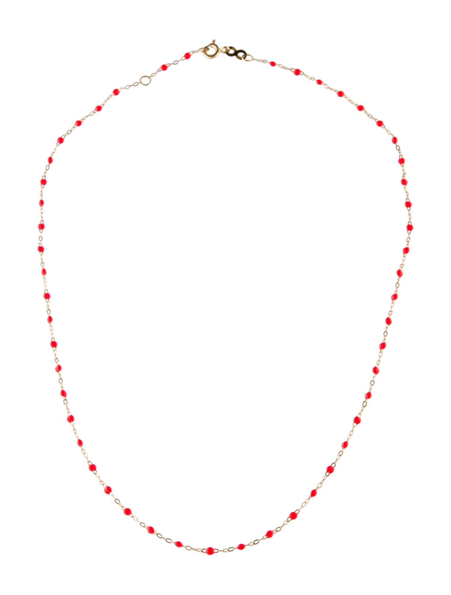 Gigi Clozeau 18K Enamel Classic Gigi Necklace