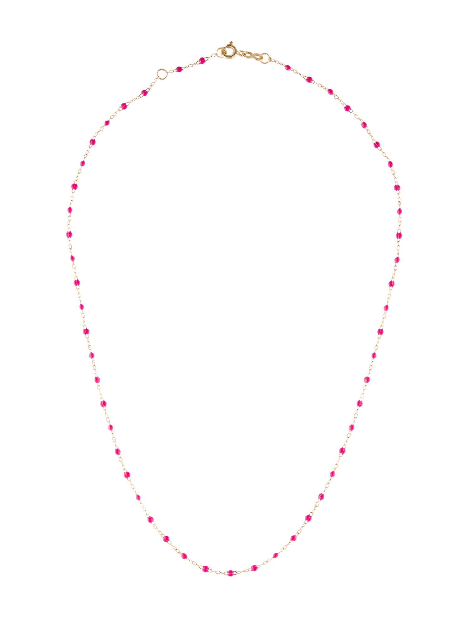 Gigi Clozeau 18K Enamel Classic Gigi Necklace