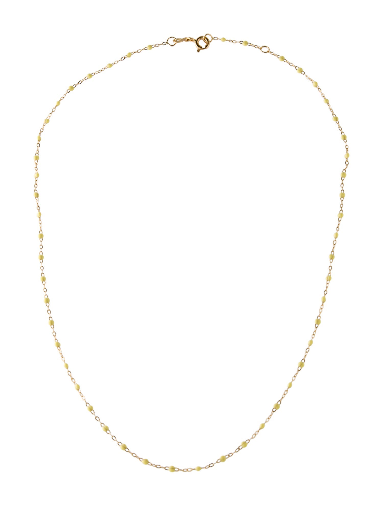 Gigi Clozeau 18K Enamel Classic Gigi Necklace