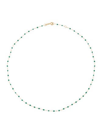 Gigi Clozeau 18K Enamel Classic Gigi Necklace
