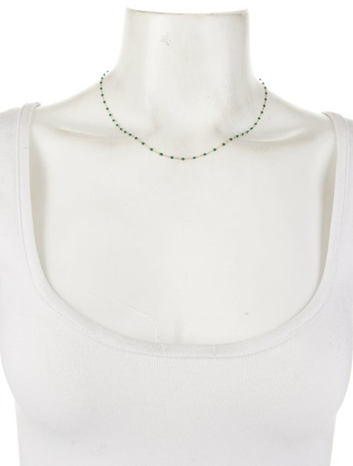 Gigi Clozeau 18K Enamel Classic Gigi Necklace