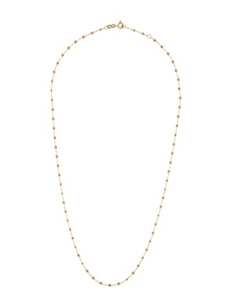 Gigi Clozeau 18K Resin Classic Station Necklace