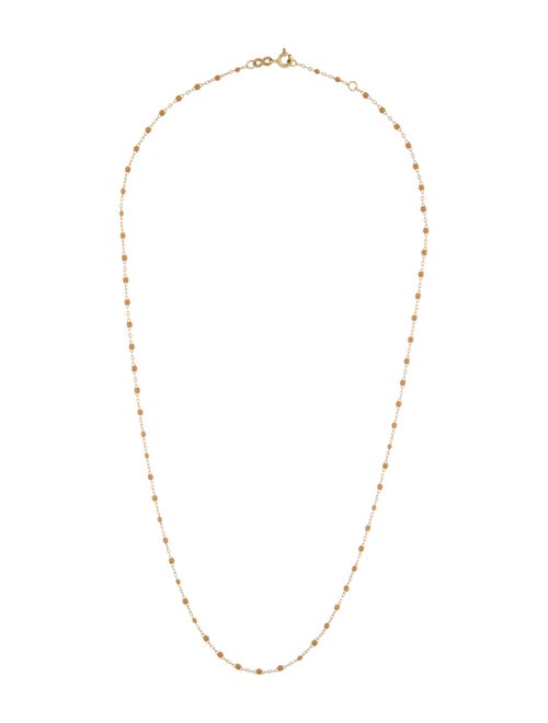 Gigi Clozeau 18K Resin Classic Station Necklace