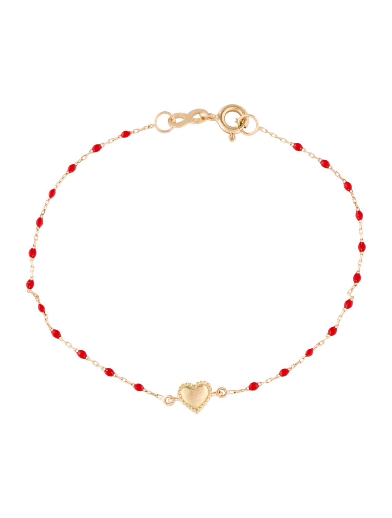 Gigi Clozeau Resin Lucky Heart Mini Gigi Bracelet