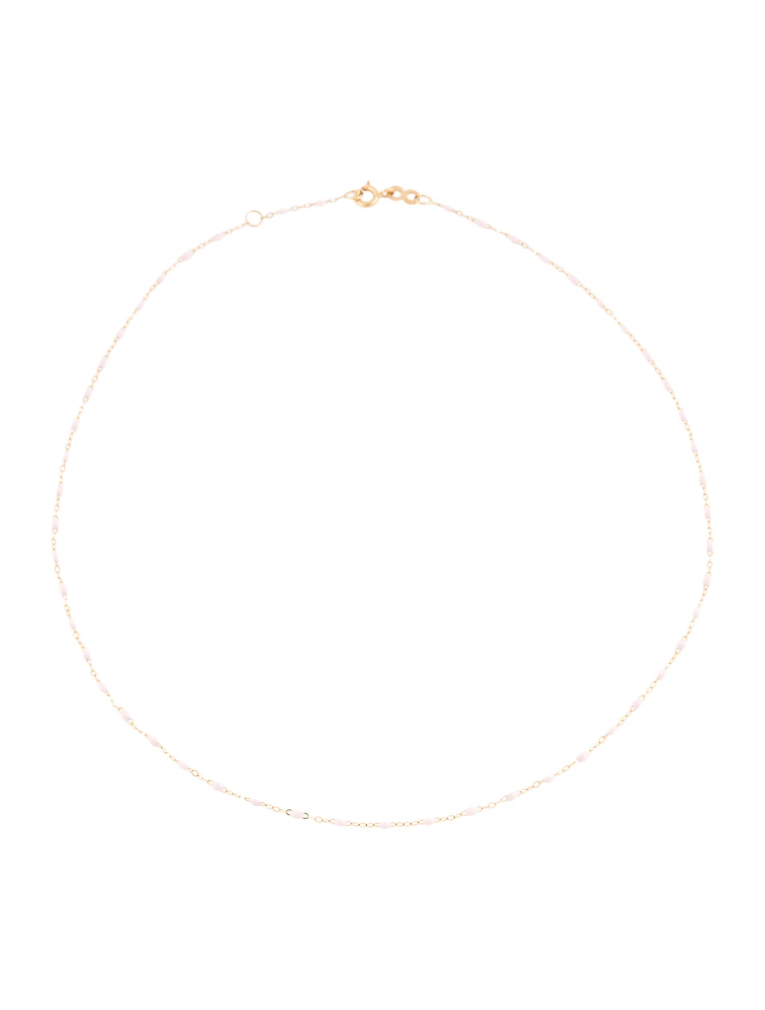 Gigi Clozeau 18K Enamel Classic Gigi Necklace