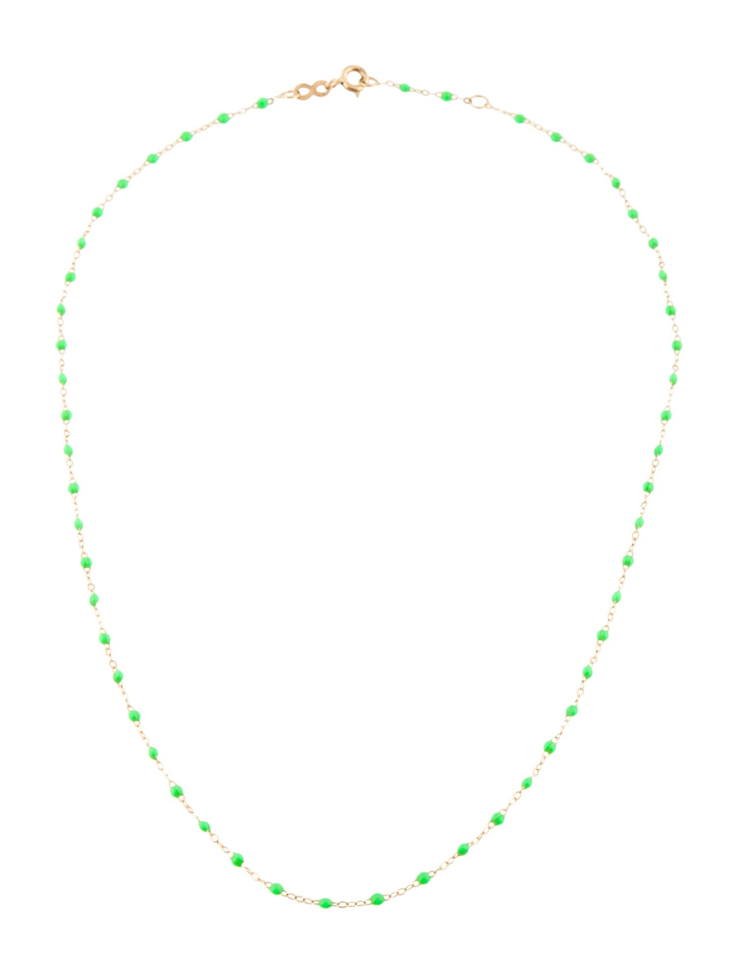 Gigi Clozeau 18K Classic Gigi Anis Resin Necklace