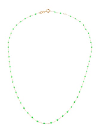 Gigi Clozeau 18K Classic Gigi Anis Resin Necklace