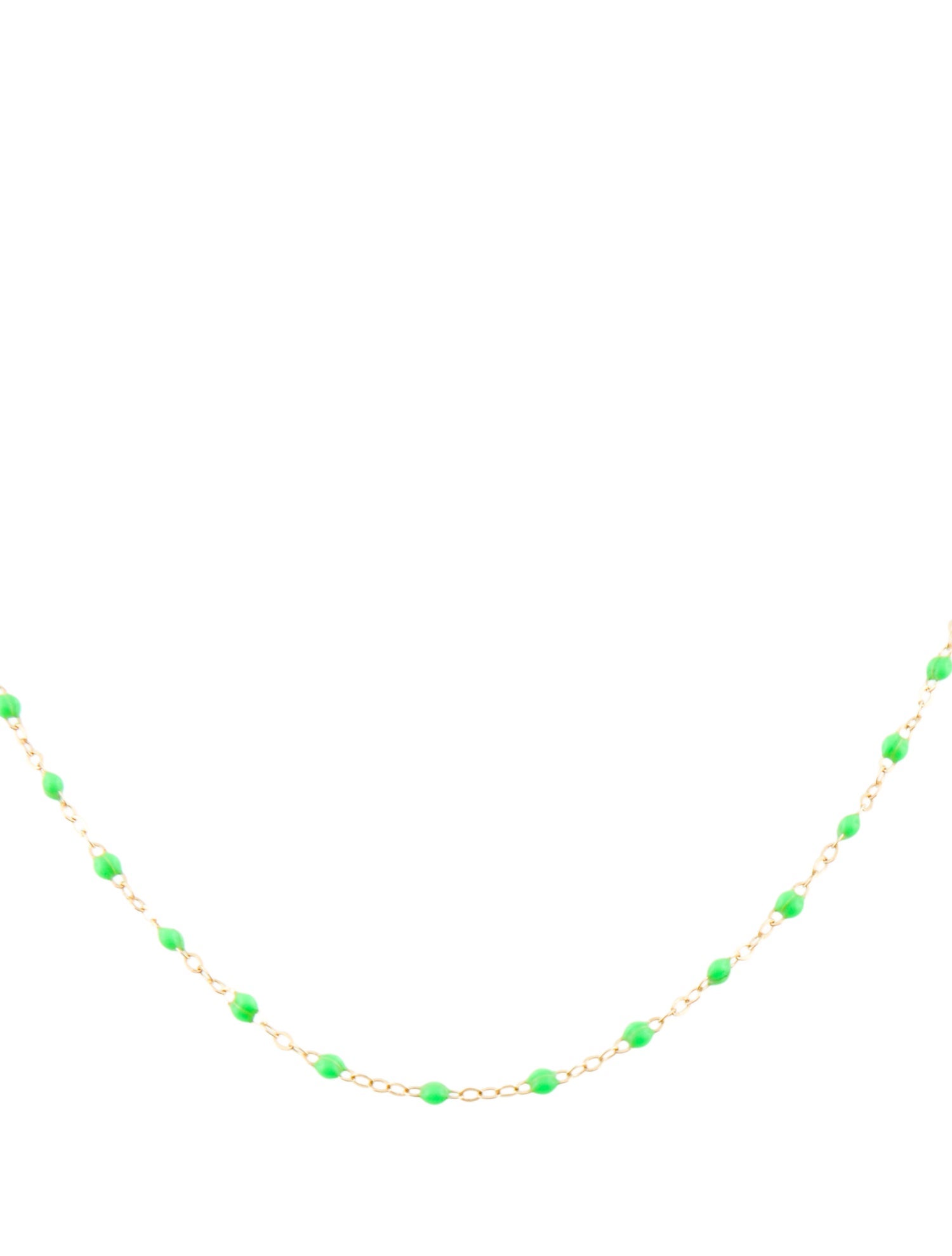 Gigi Clozeau 18K Classic Gigi Anis Resin Necklace