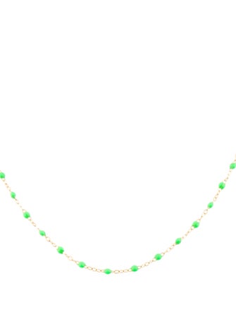 Gigi Clozeau 18K Classic Gigi Anis Resin Necklace
