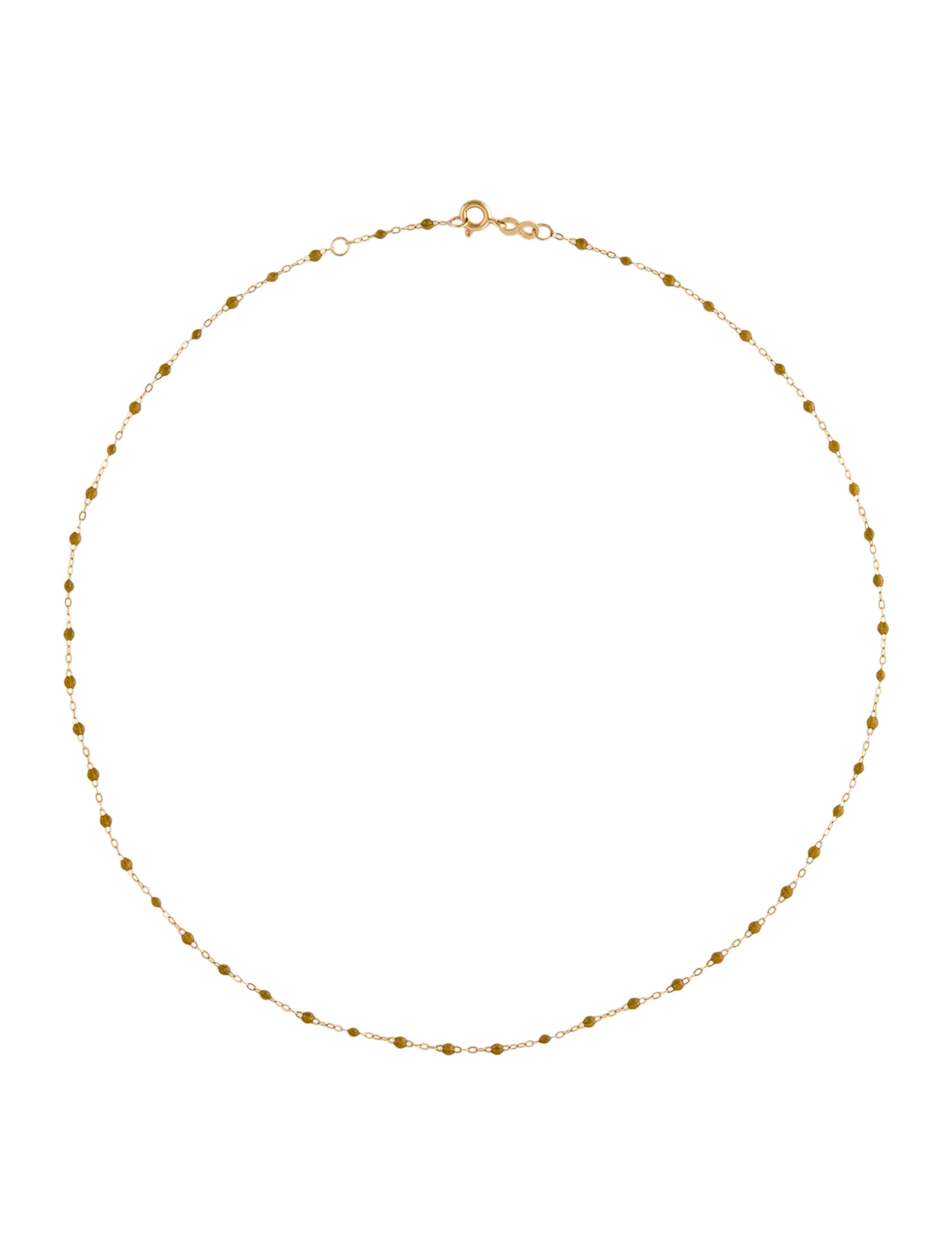 Gigi Clozeau 18K Resin Classic Chain Necklace