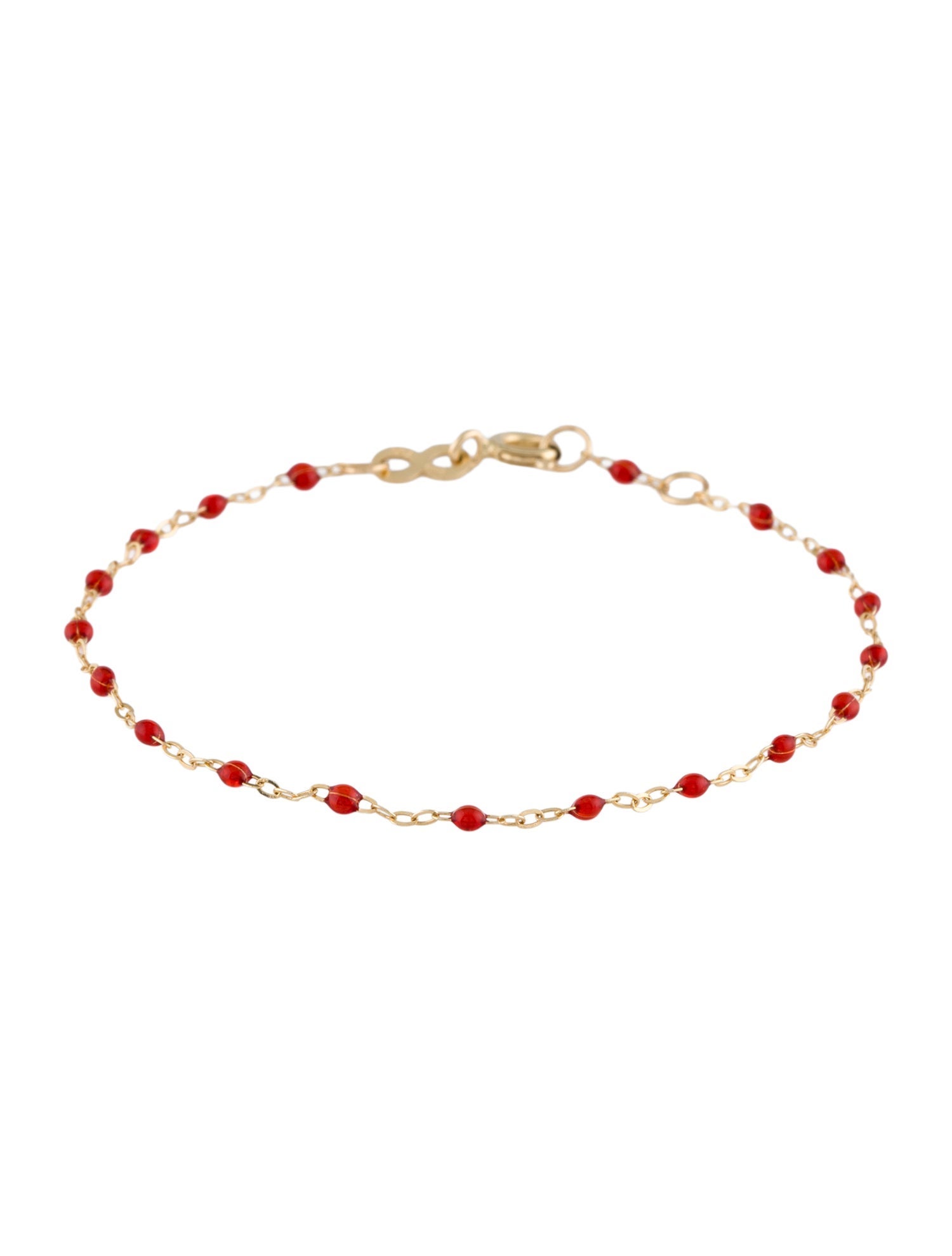 Gigi Clozeau 18K Enamel Classic Poppy Bracelet