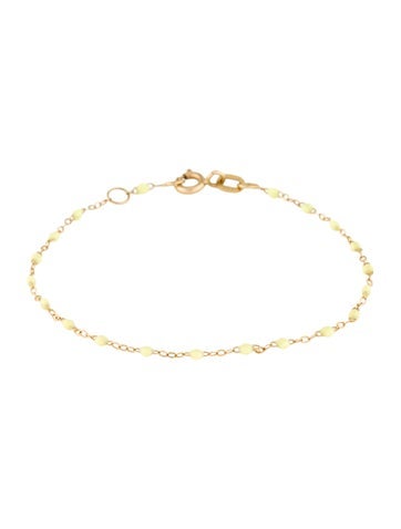 Pre-owned Gigi Clozeau 18k Classic Gigi Bracelet, 6.5" In Yellow