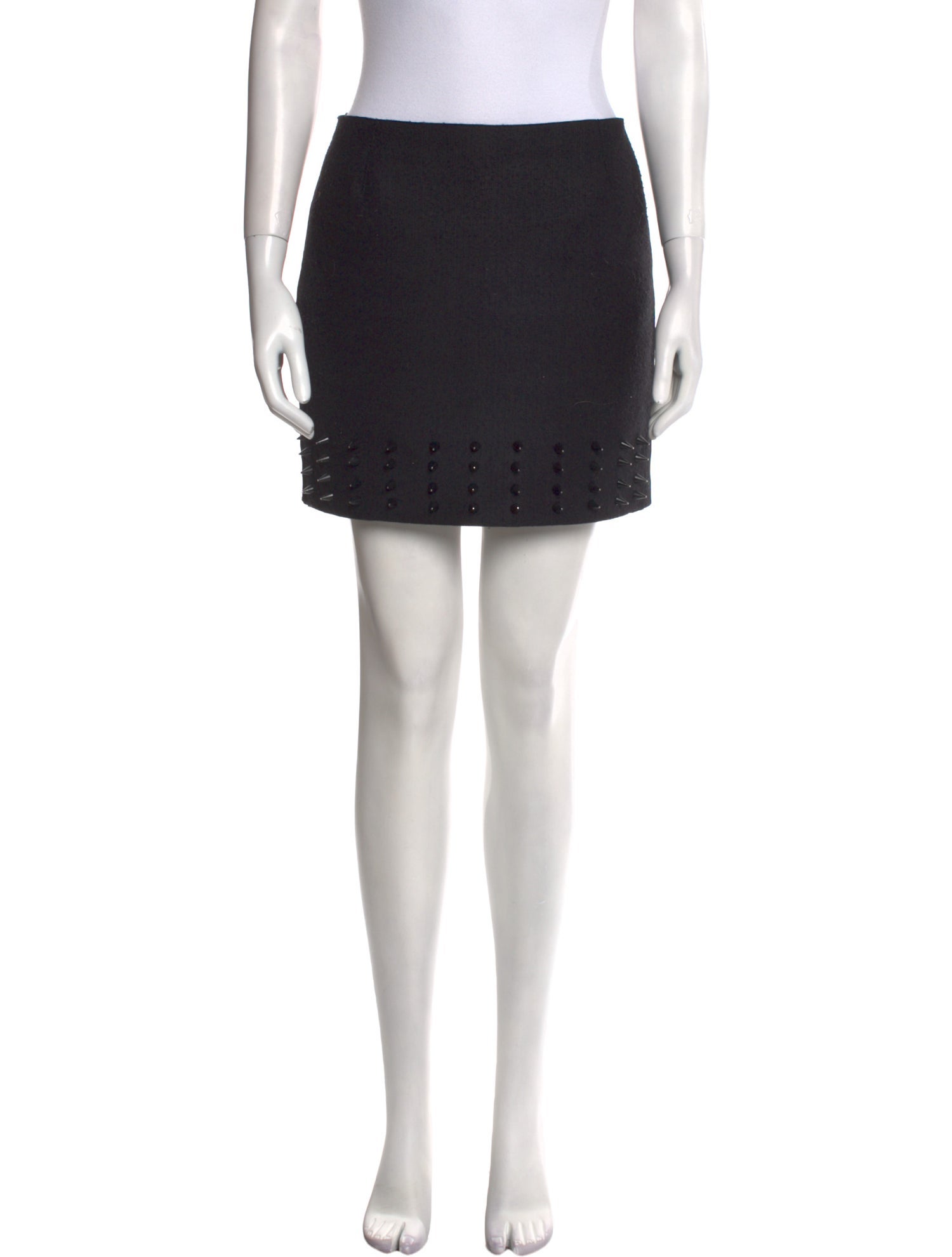 Giles Wool Mini Skirt