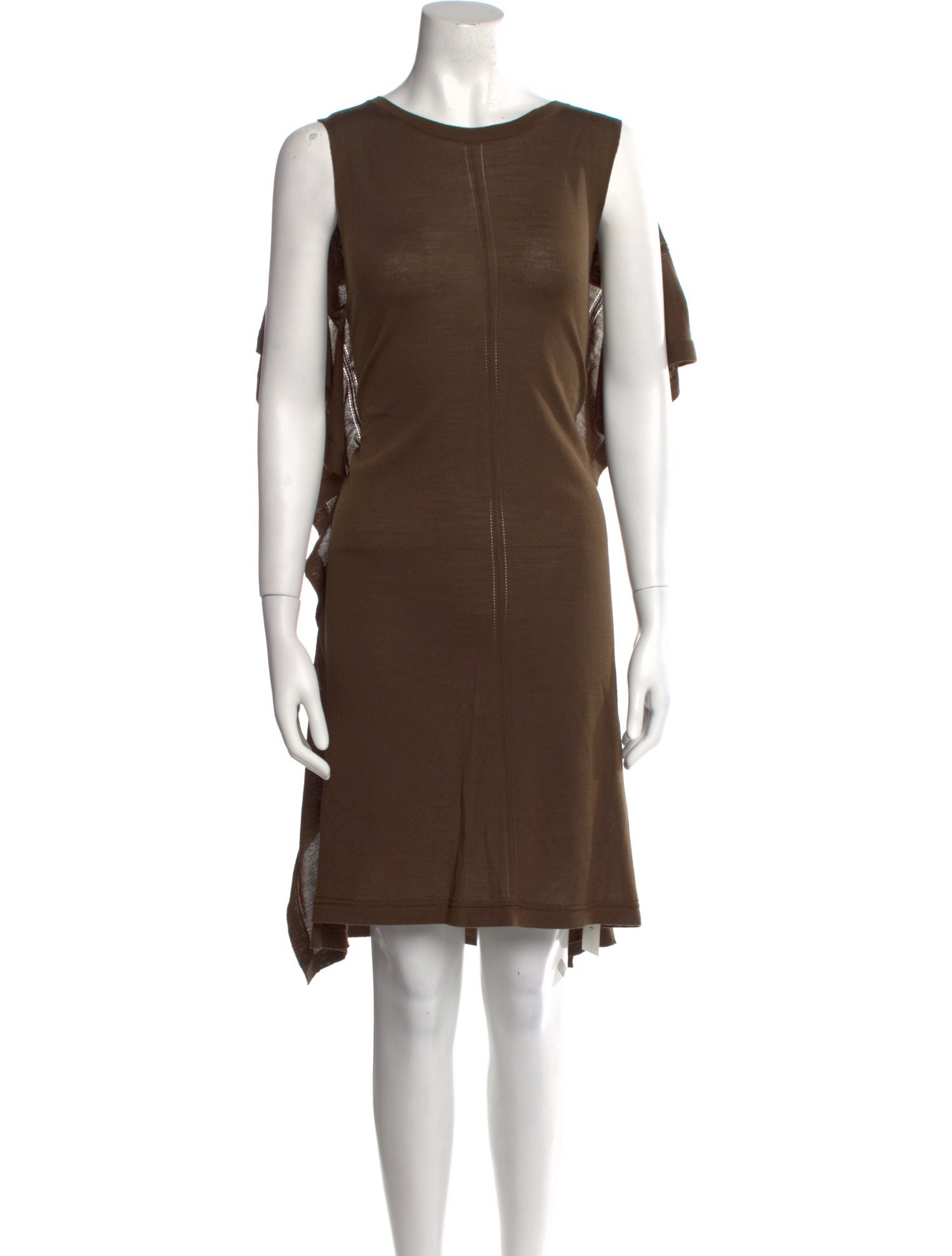 Giles Merino Wool Midi Length Dress