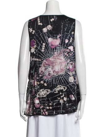 Giles Silk Printed Blouse