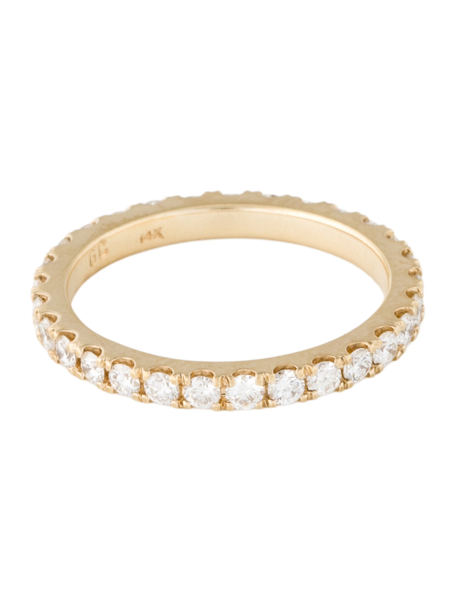 Gillian Conroy 14K Diamond Eternity Band