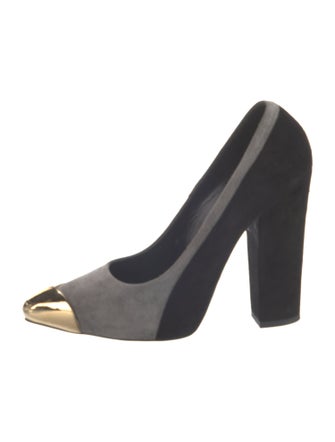 Gianmarco Lorenzi Suede Pumps