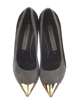 Gianmarco Lorenzi Suede Pumps