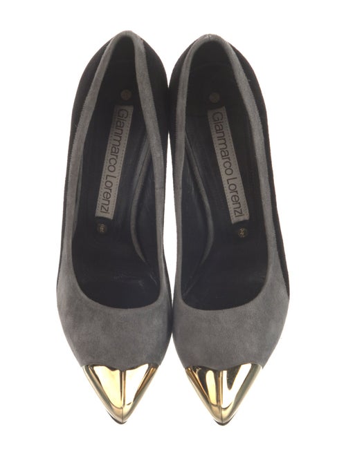 Gianmarco Lorenzi Suede Pumps