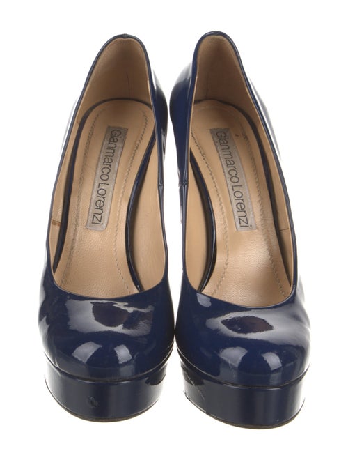 Gianmarco Lorenzi Patent Leather Pumps